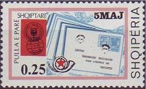 Colnect-1435-913-%E2%80%ADLetters-1913-Cancellation-and-Post-Horn.jpg