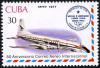 Colnect-2183-838-Ilyushin-Il-18-and-Havana-Prague-cachet.jpg