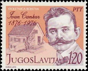 Colnect-4563-126-Ivan-Cankar-1876-1918-writer--amp--house-of-birth.jpg