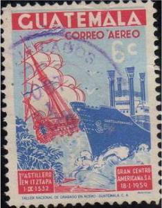 Colnect-3025-989-Galleon-of-1532-and-fighter-Quetzaltenango.jpg