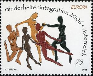 Colnect-711-353-Europa-CEPT-2006---Integration-of-minorities.jpg