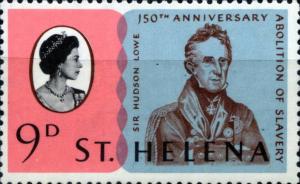 Colnect-3026-849-Queen-Elizabeth-and-Sir-Hudson-Lowe.jpg