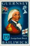 Colnect-125-530-Isaac-Brock-as-Ensign.jpg