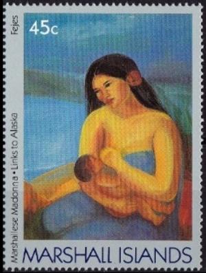 Colnect-3098-447-Paintings-by-Claire-Fejes-Marshallese-Madonna.jpg