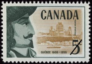 Colnect-661-282-Samuel-de-Champlain--amp--the-Heights-of-Quebec.jpg