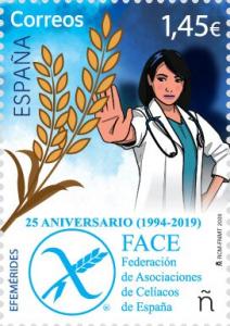 Colnect-6589-409-25th-Anniversary-of-Spanish-Coeliac-Associations-Federation.jpg