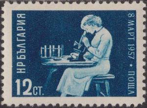 Colnect-1469-141-Woman-with-microscope.jpg