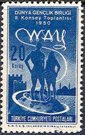 Colnect-723-165-Boy-and-Girl-and-Globe.jpg