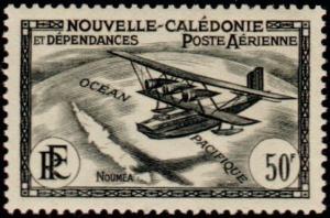 Colnect-859-622-Seaplane-and-Map-of-New-Caledonia.jpg