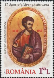 Colnect-5872-401-Icon-of-the-Apostle-Luke-the-Evangelist.jpg