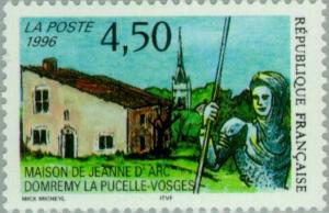 Colnect-146-400-House-of-Joan-of-Arc---Domremy-la-Pucelle-Vosges.jpg