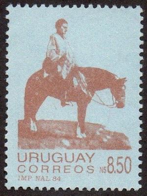 Colnect-1524-524-Gral-Artigas-on-the-plains.jpg