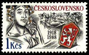 Colnect-3791-609-70th-Anniversary-of-Czechoslovak-Republic.jpg