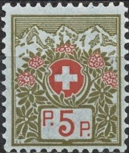 Colnect-4365-948-Swiss-coat-of-arms--rhododendron.jpg