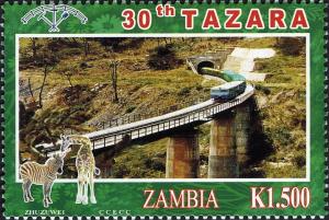 Colnect-2671-183-Tazara-Railway-30th-anniversary-in-2006.jpg