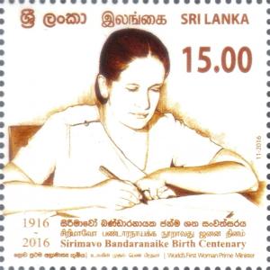 Colnect-3309-973-Sirimavo-Badaranayake-Birth-Centenary-1916-2016.jpg