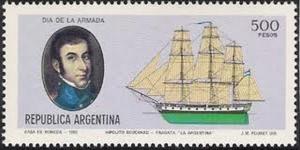 Colnect-1598-492-Navy-Day---Fragata--quot-La-Argentina-quot---amp--Captain-H-Bouchard.jpg