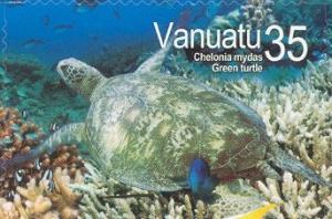 Colnect-609-953-Green-Sea-Turtle-Chelonia-mydas.jpg