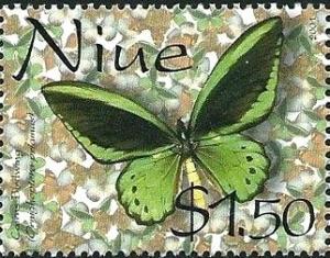 Colnect-2479-862-Common-Green-Birdwing-Ornithoptera-priamus.jpg