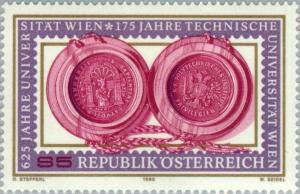 Colnect-137-432-Seals-of-both-Vienna-universities.jpg