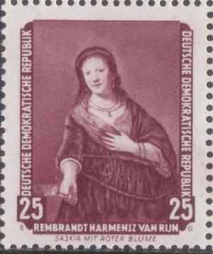 GDR-stamp_Saskia_Rembrandt_1957_Mi._590.JPG