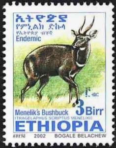 Colnect-2776-326-Menelik--s-Bushbock-Tragelaphus-scriptus-meneliki.jpg