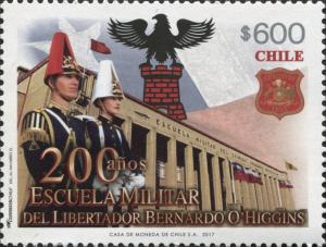 Colnect-5087-079-200-A-ntilde-os-Escuela-Militar-Bernardo-O--higgins.jpg