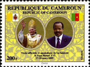 Colnect-2788-054-Official-and-Apostolic-Visit-of-Pope-Benedict-in-Cameroon.jpg