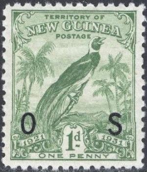 Colnect-2539-449-Raggiana-Bird-of-paradise-Paradisaea-raggiana-overprinted.jpg