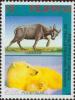 Colnect-2905-410-Tamaraw-Bubalus-mindorensis-Polar-Bear-Ursus-maritimus.jpg