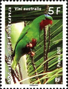 Colnect-2181-777-Blue-crowned-Lorikeet-Vini-australis.jpg