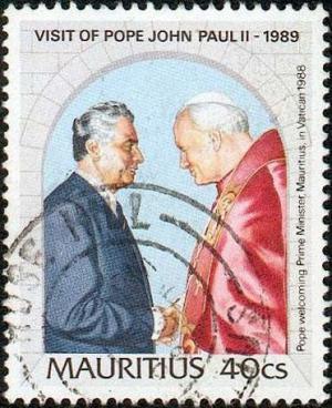 Colnect-1067-481-Prime-Minister-Aneerood-Jugnauth-Pope-John-Paul-II.jpg