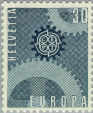 Colnect-140-309-Cogwheels-with-CEPT-badge.jpg