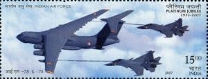 Colnect-542-645-Platinum-Jubilee-of-India-Air-Force---IL-78.jpg