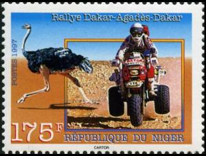 Colnect-5247-943-Three-wheel-Motorcycle-and-Ostrich.jpg