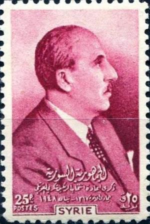 Colnect-1481-451-President-Shukri-el-Kouatly.jpg