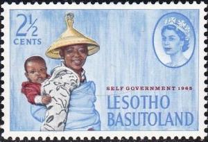 Colnect-2830-286-Self-government-Mosotho-woman-and-child.jpg