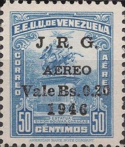 Colnect-2717-521-Statues-Bolivar-overprint-JRG-aereo-vale-Bs-020-1946.jpg