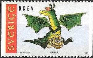 Colnect-434-278-Dragon-with-basket-Illustration-by-Ion-Wikland.jpg