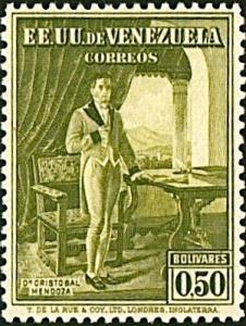 Colnect-1488-455-Centenary-of-the-death-of-Dr-Cristobal-Mendoza.jpg