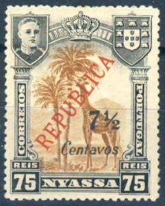 Colnect-3127-580-D-Manuel-II---Giraffe-Giraffa-camelopardalis---Overprint.jpg