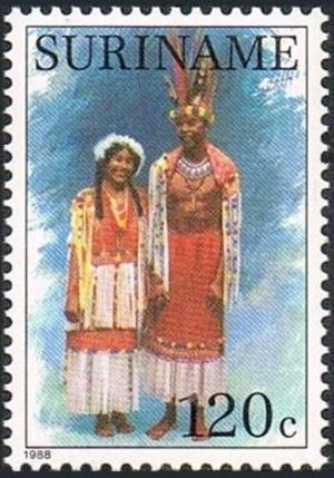 Colnect-3629-603-Aborigine-Indian-Wedding-couple.jpg