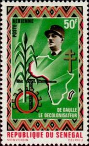 Colnect-2001-615-Outline-of-Africa-and-Charles-de-Gaulle.jpg