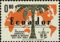 Colnect-3215-107-Banana-tree-in-front-of-world-map--Identification-of-Ecuador.jpg