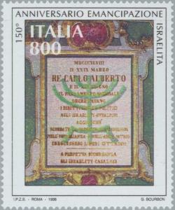 Colnect-180-806-150th-anniversary-of-the-emancipation-of-Italian-Jews.jpg