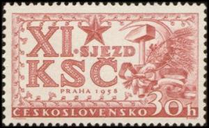 Colnect-448-458-11th-Congress-of-Czechoslovak-Communist-Party.jpg