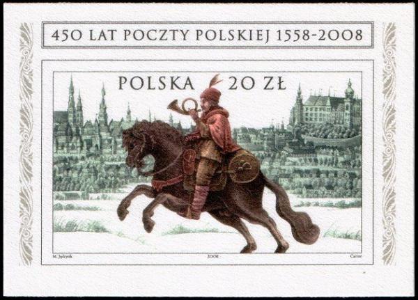 Colnect-3065-427-450-years-of-the-Polish-Post-1558-2008.jpg