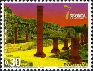 Colnect-579-411-Seven-Wonders-of-Portugal---Conimbriga-Ruins-Condeixa-a-Nov.jpg