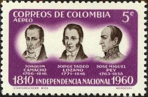 Colnect-3532-881-Joaquin-Camacho-Jorge-Tadeo-Lozano-and-Jose-Miguel-Pey.jpg