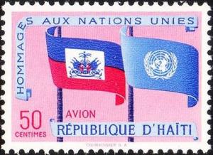 Colnect-1788-414-Flags-of-Haiti-and-UNO.jpg